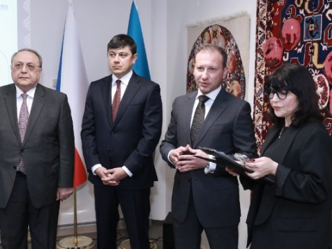 Fuad Muradov Praqada sərginin açılışında iştirak edib - FOTOLAR