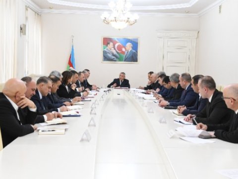 Rövşən Rzayev kollegiya iclası keçirdi -&nbsp;Tapşırıqlar verdi