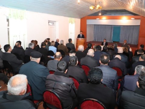 Neftçalanın icra başçısı səyyar görüş keçirib -&nbsp;FOTOLAR