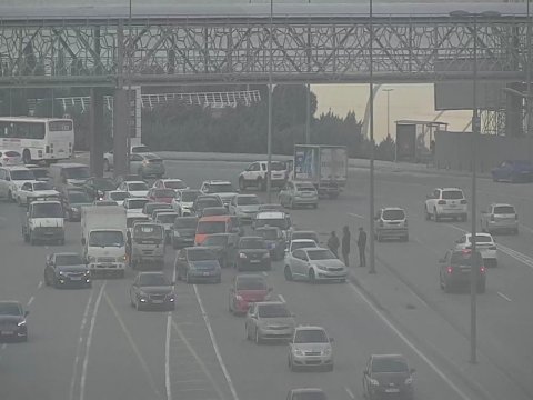 Bakıdakı qəzaların ANBAAN GÖRÜNTÜLƏRİ