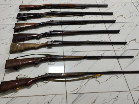 Astarada qanunsuz silahlar AŞKARLANDI