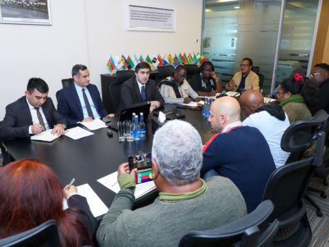 Fransa müstəmləkələrindən olan jurnalistlər Bakıda...&nbsp;