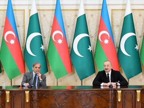 Bakıda Azərbaycan-Pakistan biznes forumu - Liderlər çıxış ediblər