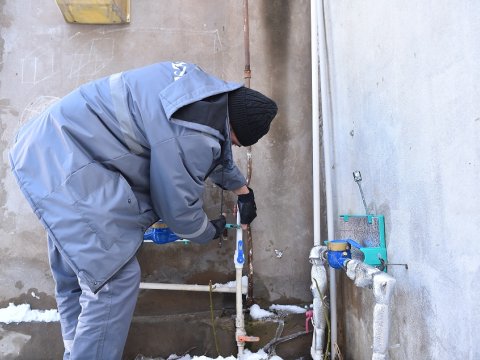 ADSEA şaxtalı günlərdə abonentlərə belə xidmət göstərir - VİDEO