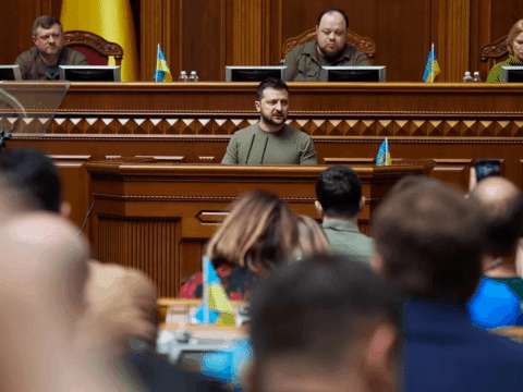 Ukrayna Ali Radası Zelenskiyə dəstək bəyanatını təsdiqlədi