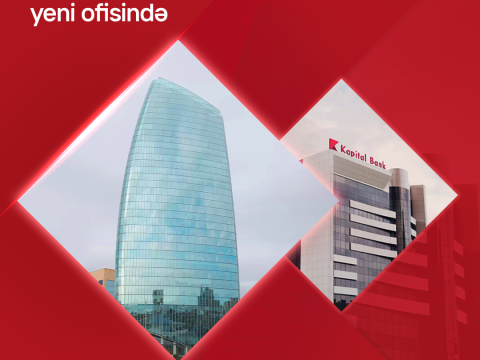Kapital Bank-ın baş ofisi artıq yeni ünvanda