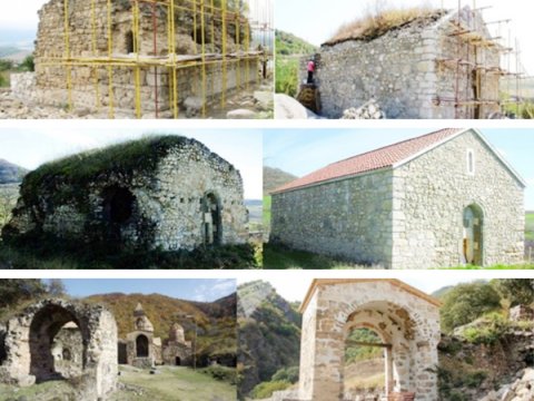Azad edilmiş ərazilərdə tarixi abidələr bərpa edilir