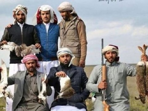 Qanunsuz ov edən ərəblər saxlanıldı