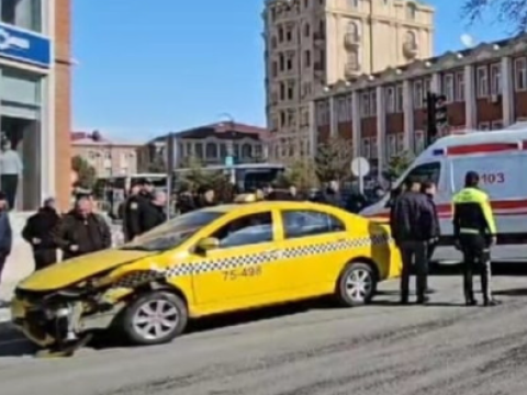 Naxçıvanda zəncirvari qəza olub - Xəsarət alan var