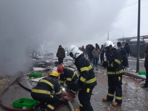 Marketdəki partlayışda yaralananların son durumu - YENİLƏNİB