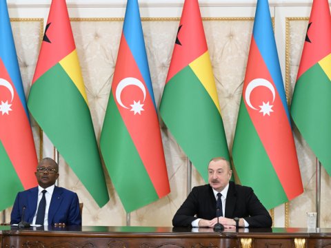 Liderlər mətbuata bəyanatlarla çıxış ediblər - FOTOLAR