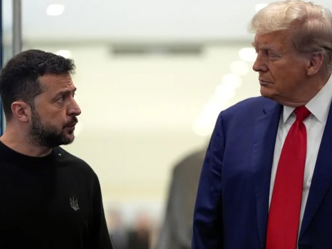 Zelenski Trampdan zəmanət almaq üçün Vaşinqtona GEDİR