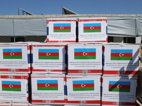 Azərbaycanın yardımı Suriyada paylanıldı -&nbsp;FOTO
