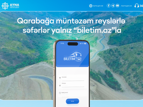 Qarabağa avtobus reyslərinin təşkilinə BAŞLANILIR
