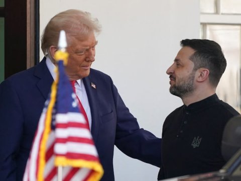 Zelenskinin Trampla görüşü BAŞLADI - VİDEO
