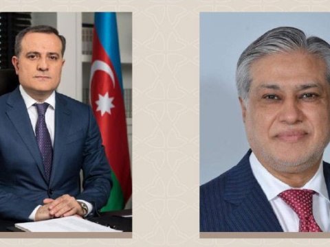 Ceyhun Bayramov&nbsp;Pakistanın XİN başçısı ilə müzakirə apardı