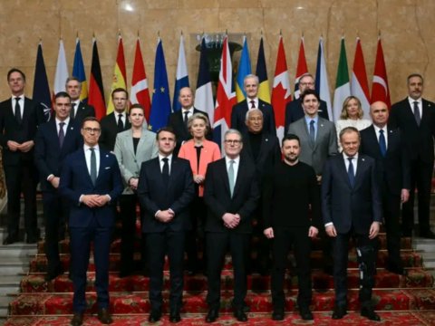 Avropa liderləri Londona toplaşdı - Ukrayna müzakirəsi