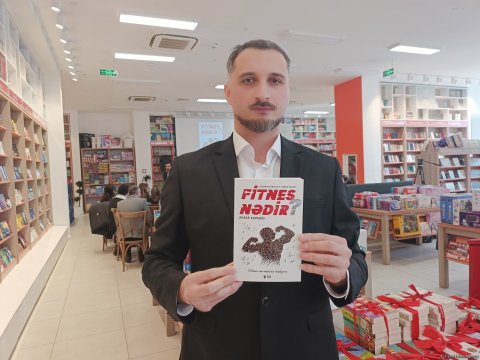 Azərbaycanın ilk fitnes kitabı təqdim edildi - FOTOLAR