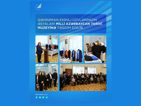 Milli Qəhrəmanların əşyaları&nbsp;Tarix Muzeyinə verildi