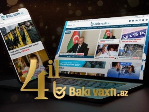 Bakıvaxtı.az-ın 4 yaşı tamam oldu