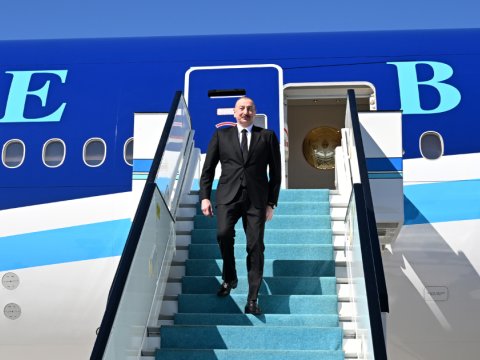 İlham Əliyev Türkiyədə səfərdədir