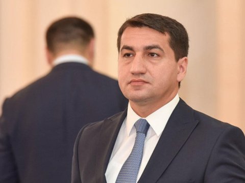 Hikmət Hacıyev Ankaradan paylaşım etdi