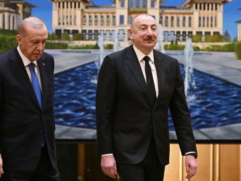 Dövlət başçıları iftar süfrəsində - FOTO