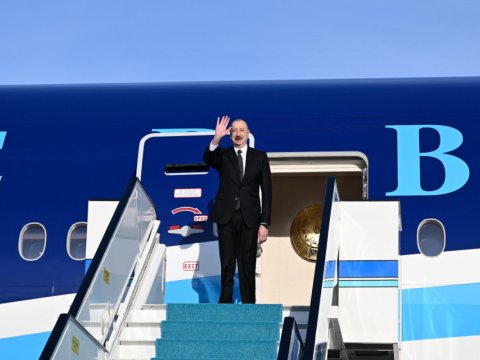 İlham Əliyevin Türkiyəyə səfəri başa çatdı - FOTOLAR