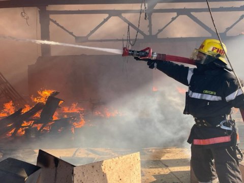 Gəncədə yaşayış binasında&nbsp;YANĞIN