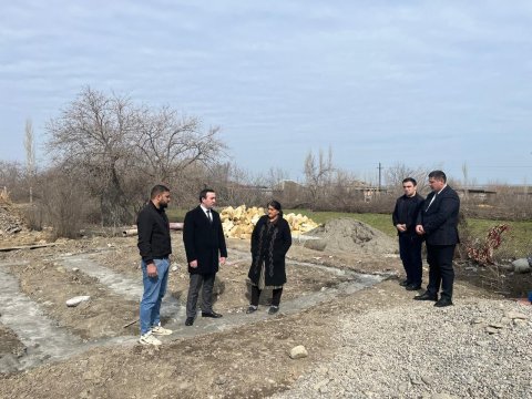 Mahir Süleymanlı şəhidin mövludunda iştirak edib - FOTO