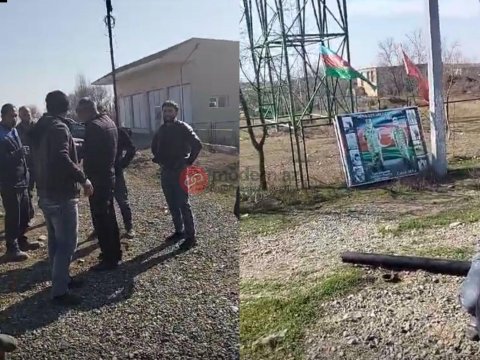 Füzulidə sökülən şəhid lövhələri narazılıqdan sonra bərpa edildi