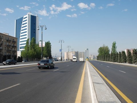 Heydər Əliyev prospektində hərəkət məhdudlaşdırılır