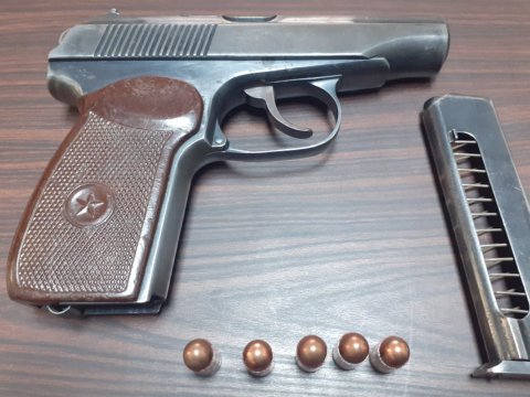 Binəqədiddə silah-sursat aşkarlandı