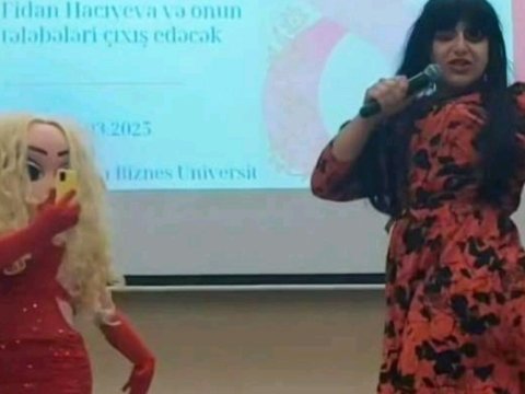 "Təhsil ocağında əylənmək olmaz?" - Universitetdən yayılan görüntüyə REAKSİYA