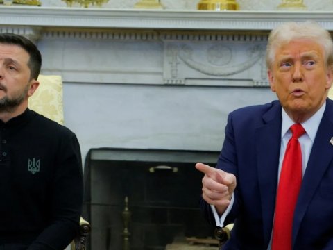 Zelenski pulu uşaqdan konfet alırmış kimi alırdı - Tramp