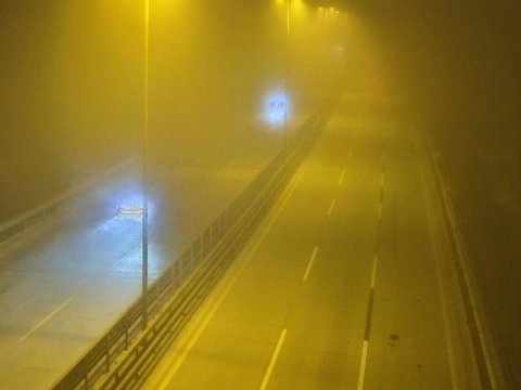 Bakıda güclü duman - Sürət həddi ENDİRİLDİ&nbsp;