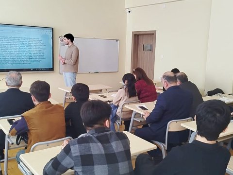 BMU-da tələbələrin elmi-texniki konfransı keçirilib&nbsp;- FOTO