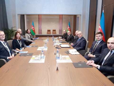 DTX rəisi Beynəlxalq Komissiyanın baş direktoru ilə görüşdü