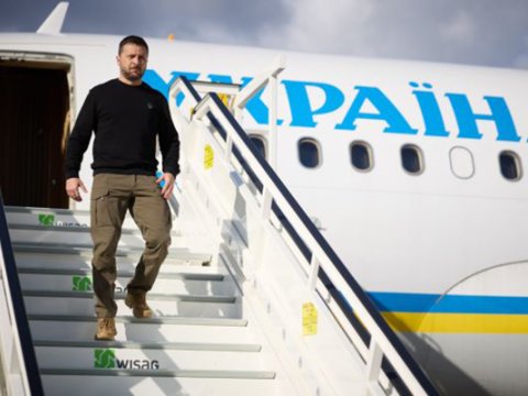 Zelenski Səudiyyəyə getdi