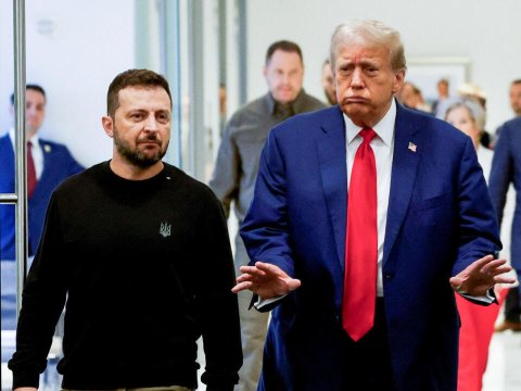 Tramp Zelenskinin hakimiyyətdən getməsini İSTƏYİR