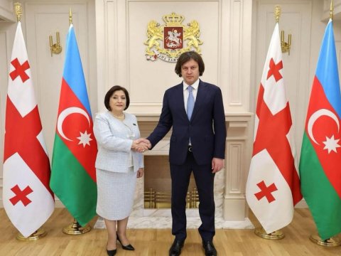 Sahibə Qafarova Gürcüstanın Baş naziri regional məsələləri müzakirə etdi