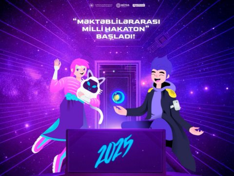 &ldquo;Məktəblilərarası Milli Hakaton - 2025&rdquo; müsabiqəsinə qeydiyyat davam edir&nbsp;