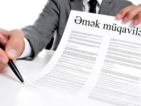 Azərbaycanda əmək müqavilələrinin sayı ARTIB