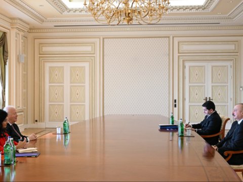 Prezident BMT Baş katibinin müavinini qəbul edib