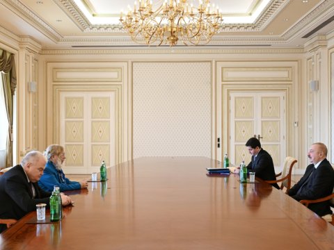 İlham Əliyev BMT-nin Cenevrədəki ofisinin baş direktorunu qəbul edib&nbsp;