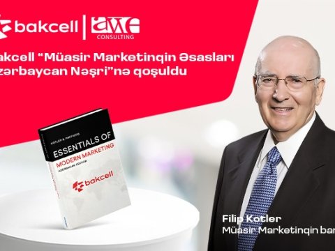 &ldquo;Bakcell&rdquo; &ldquo;Müasir Marketinqin Əsasları Azərbaycan Nəşri&rdquo;nə&nbsp;qoşulub
