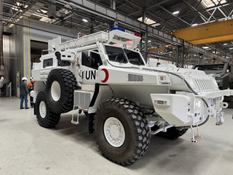 Hökumə Əliyevanın adı verilən zirehli maşın sülhməramlı&nbsp;zonaya göndəriləcək