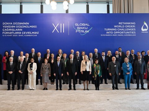 Bakıda Qlobal Forum - İlham Əliyev də İŞTİRAK EDİR