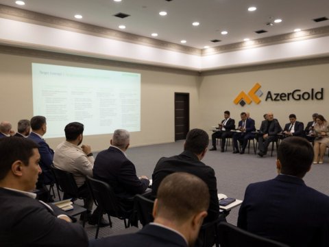 &ldquo;AzerGold&rdquo;da qeyri-filiz faydalı qazıntı yataqları ilə bağlı seminar - FOTO