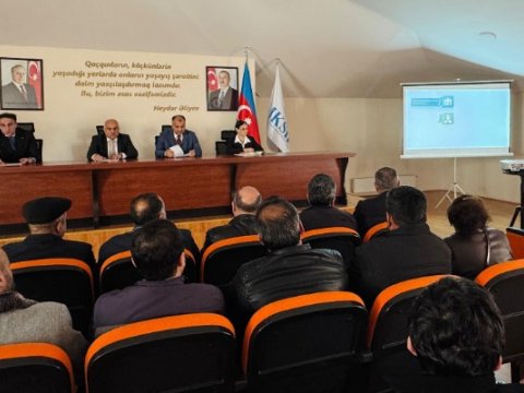 Keçmiş məcburi köçkünlər mina təhlükəsi ilə bağlı maarifləndirildi -&nbsp;FOTOLAR